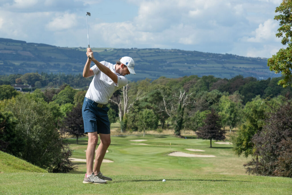 Playing golf at Carlow Golf Club